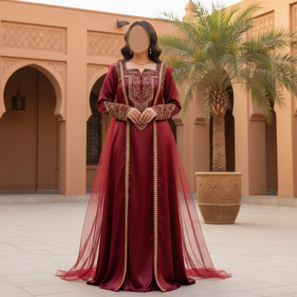 جلابية تفته ناعم على بشت كمبيوتر