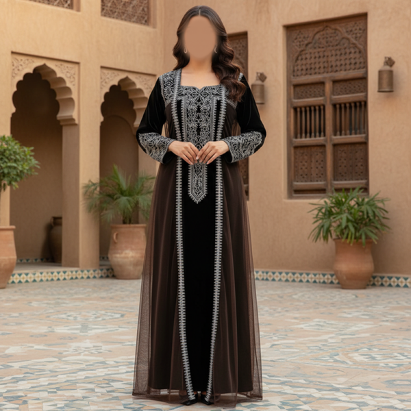 جلابيه عسيري ملونة