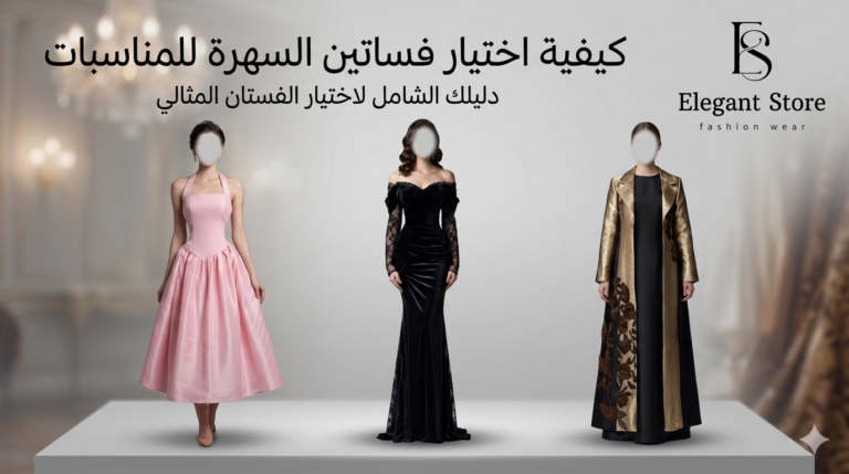 كيفية اختيار فساتين سهرة طويلة فخمةلمختلف المناسبات
