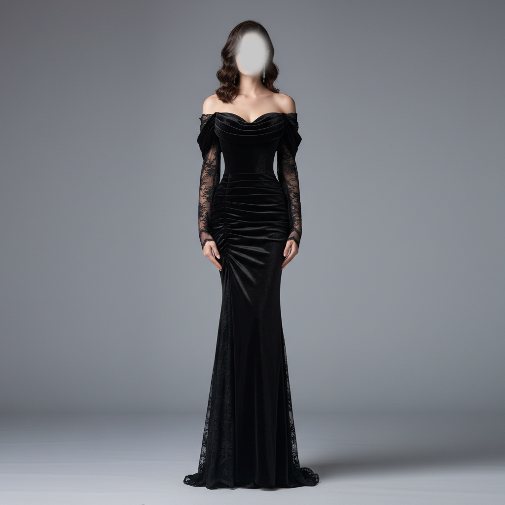 فساتين سهرة طويلة فخمة